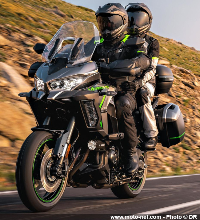 Kawasaki dévoile sa Versys 1100, plus musclée et plus douce
