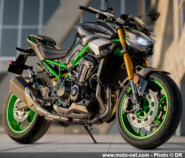 Kawasaki peaufine ses roadsters Z900 standard et SE pour 2025 