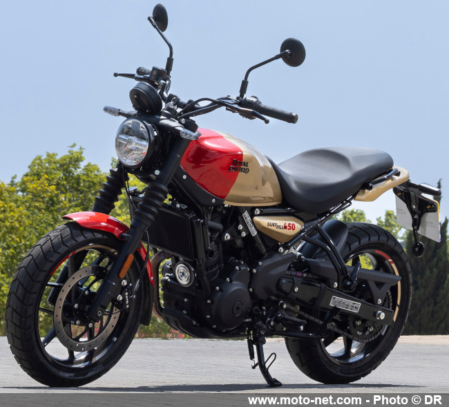 La Guerrilla 450 de Royal Enfield déclare la guerre aux roadsters