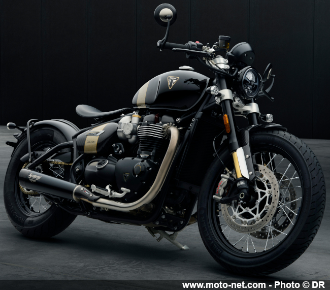 Triumph se lâche avec son exclusive Bonneville Bobber TFC 