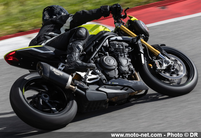 Triumph augmente la mise avec son inédite Speed Triple 1200 RX 