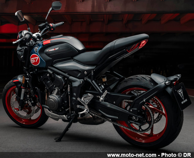 Triumph lance le remake - réussi ! - de la Trident Triple Tribute