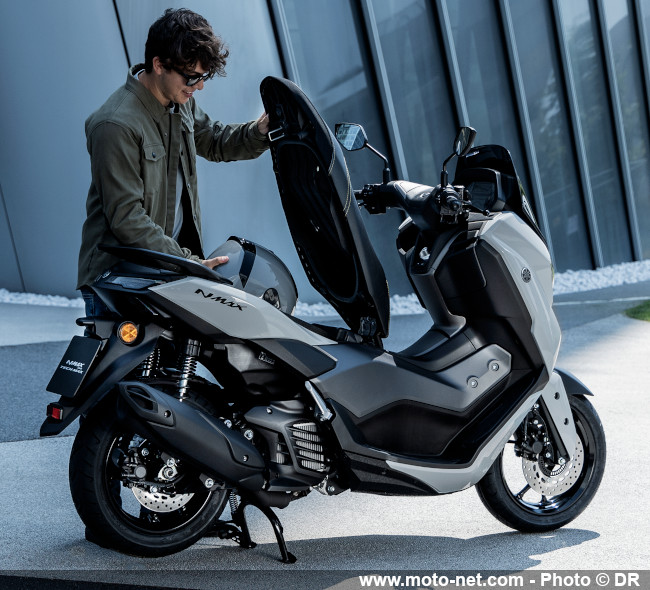 Le scooter urbain Nmax 125 monte en grade chez Yamaha