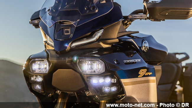 Évolutions lumineuses en 2025 sur les Yamaha Tracer 9, GT et GT+ 