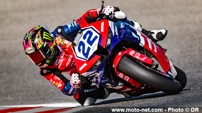 Honda France et Corentin Perolari s'illustrent en World Supersport 2025
