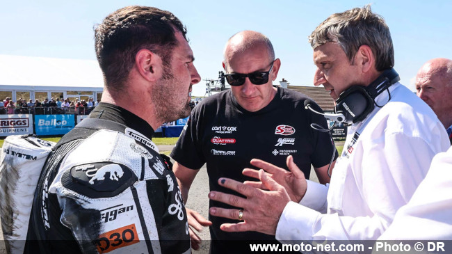 Grosses bastons à la NW200 2025, petite tension avant le TT