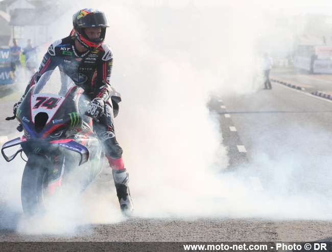 Grosses bastons à la NW200 2025, petite tension avant le TT