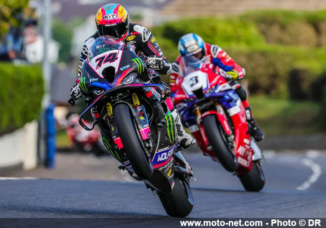 Grosses bastons à la NW200 2025, petite tension avant le TT
