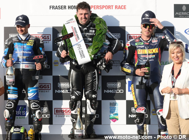 Victoires de Dunlop et Todd en ouverture de la NW200 2025