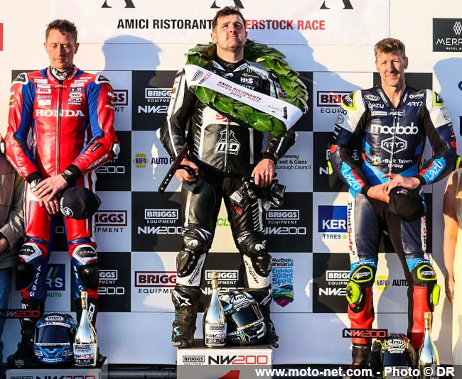Victoires de Dunlop et Todd en ouverture de la NW200 2025