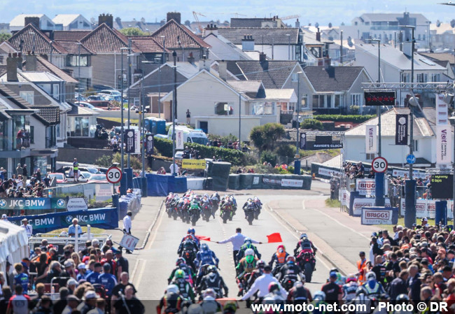 Grosses bastons à la NW200 2025, petite tension avant le TT
