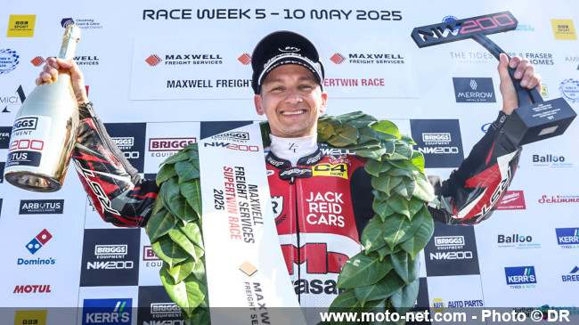 Grosses bastons à la NW200 2025, petite tension avant le TT