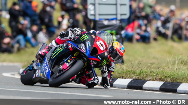 Dunlop et Todd pressés par Harrison, Hickman forfait au Tourist Trophy 