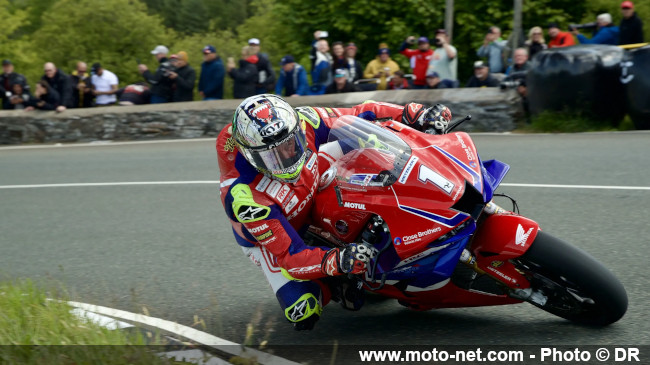 Harrison et Dunlop concluent un Tourist Trophy 2025 sans Senior TT