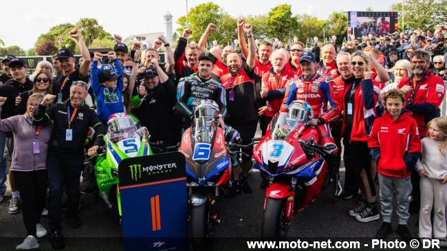 Vidéo de la première course Supersport du Tourist Trophy 2025 