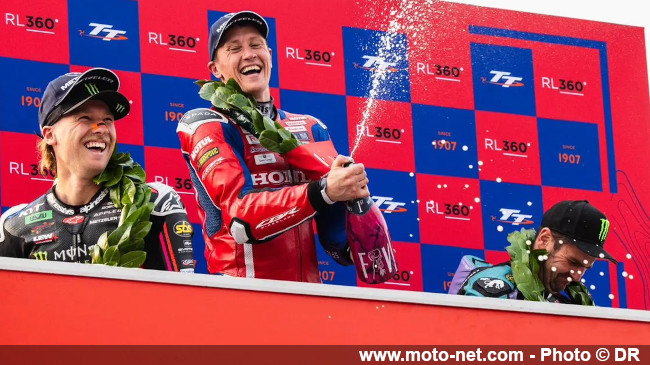 Vidéo de la première course Superstock du Tourist Trophy 2025