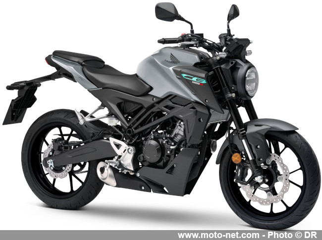 La CB125R change de coloris en 2026 pour rester au top des ventes