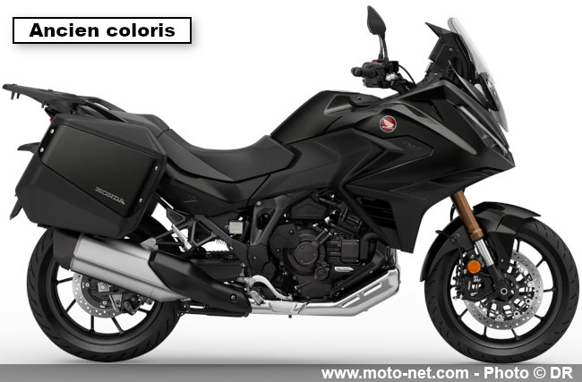 La NT1100 broie son coloris noir en 2026 et sort un nouveau gris