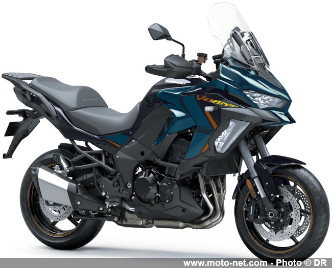 Deux nouveaux coloris pour les Kawasaki Versys 1100 S et SE en 2026