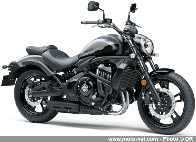 Nouvelles peintures pour les frangines Kawasaki Z650RS et Vulcan S 2026
