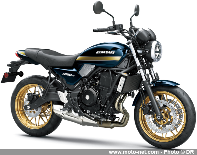 Nouvelles peintures pour les frangines Kawasaki Z650RS et Vulcan S 2026