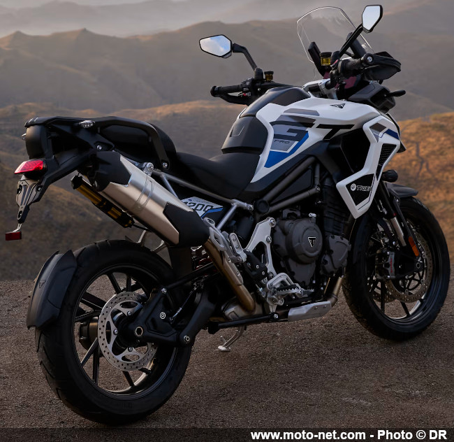 Éditions spéciales Alpine ou Desert sur les Triumph Tiger 900 et 1200 