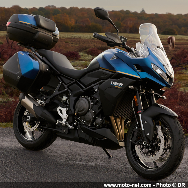 Équipement en hausse et tarif réduit pour la Tiger Sport 800 Tour Équipement en hausse et tarif réduit pour la Tiger Sport 800 Tour