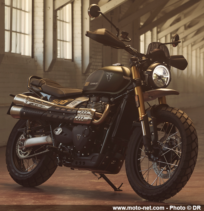 Triumph muscle son Scrambler 900 et perfectionne son 1200 XE pour 2026