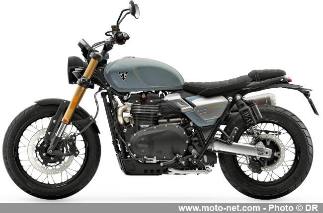 Triumph muscle son Scrambler 900 et perfectionne son 1200 XE pour 2026