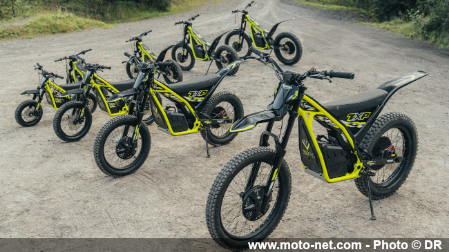 Triumph lance une gamme TXP de motos électriques tout-terrain