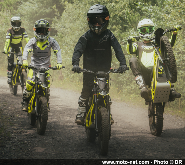 Triumph lance une gamme TXP de motos électriques tout-terrain