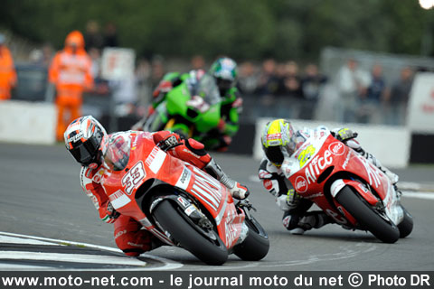 GP de Donington tour par tour