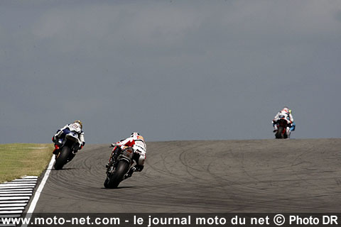 GP de Donington tour par tour