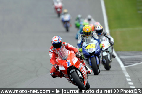 GP de Donington tour par tour