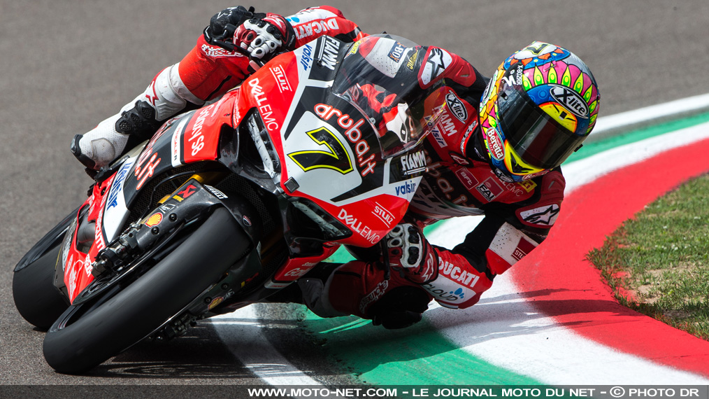 Superpole Imola : Davies en pole position chez Ducati