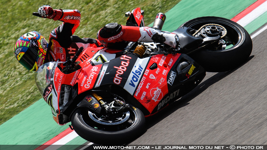 WSBK Italie (1) : tapis et drapeau rouges pour Davies 