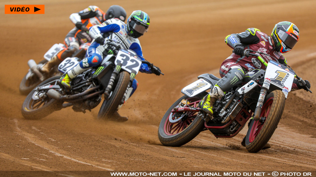 Toujours invaincu, Indian remporte son 7ème titre AMA FlatTrack