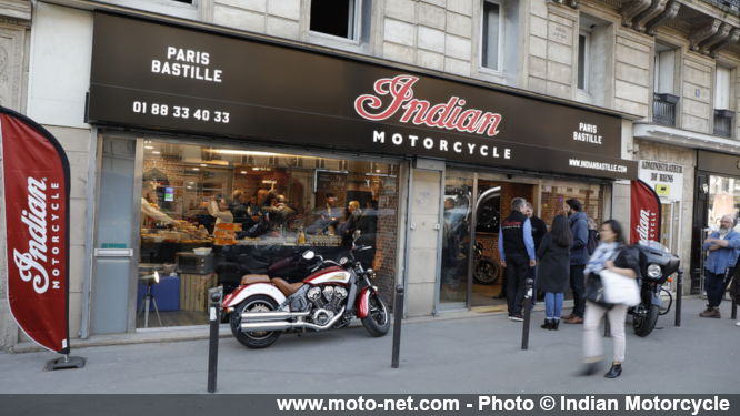 Nouvelle concession Indian à Paris Bastille