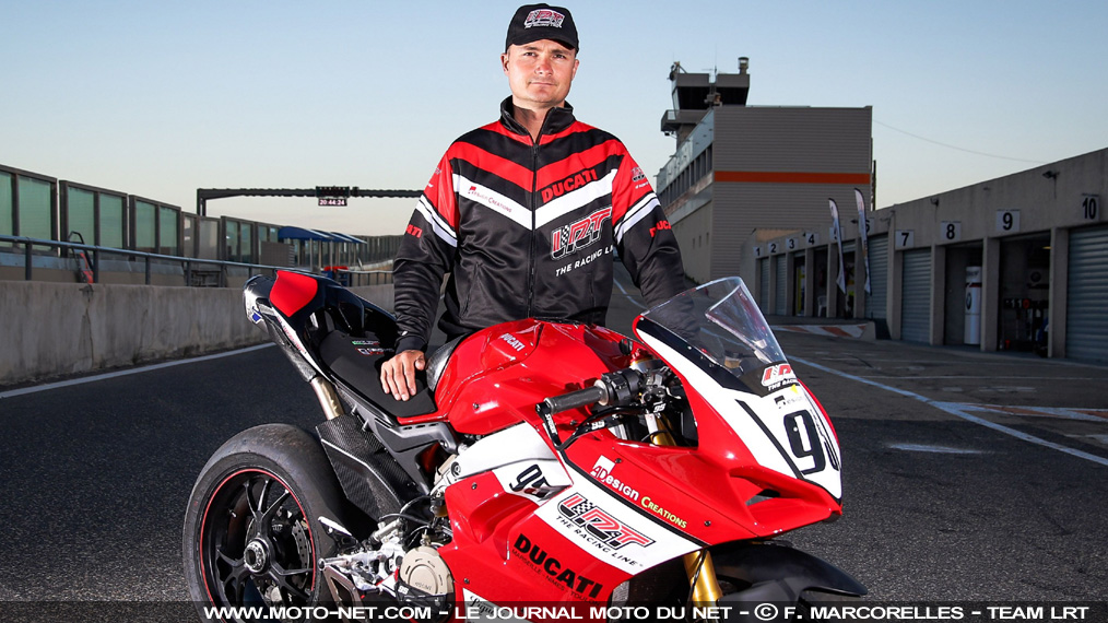 Interview de Stéphane Geslin, pilote de Ducati Panigale V4