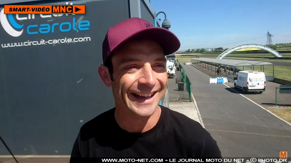 Interview Sylvain Guintoli, parrain de Circuit Carole For Kids