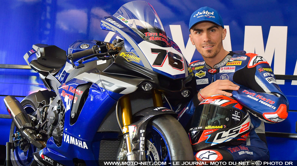 Interview Loris Baz : avec Yamaha et Ten Kate, le but est de monter sur des podiums le plus vite possible