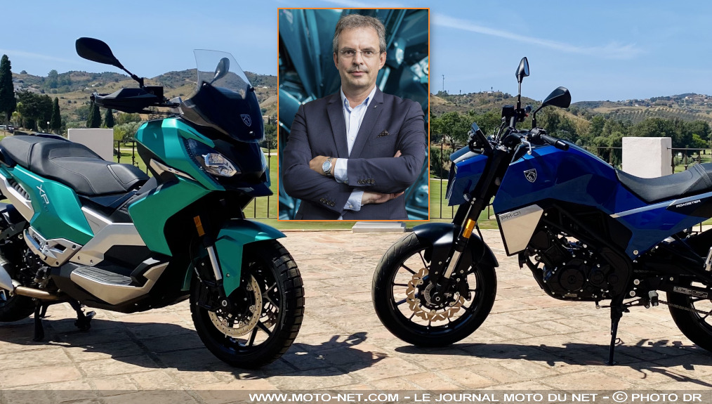 Éric Apode (Peugeot Motocycles) : recréer un fleuron, comme la marque DS