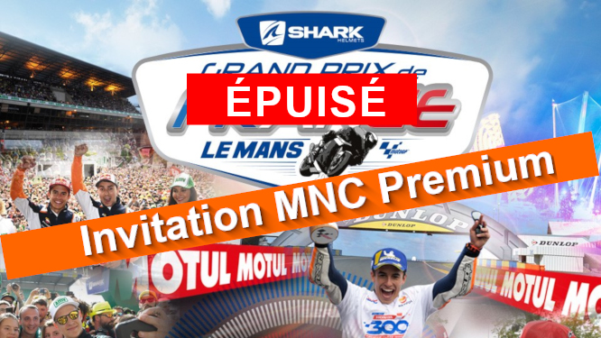 Votre invitation pour le Grand Prix de France Moto GP 2020