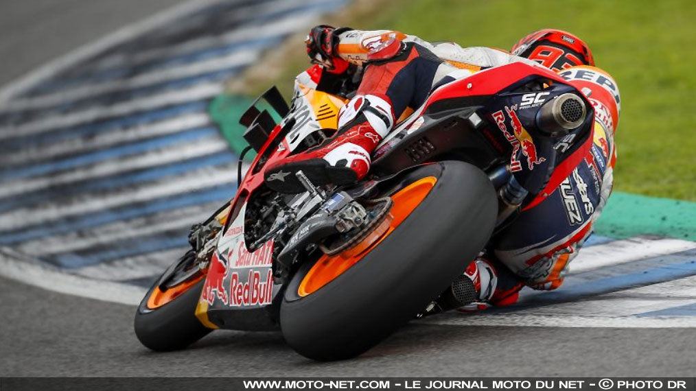 Marquez domine la dernière journée d'essais MotoGP à Jerez
