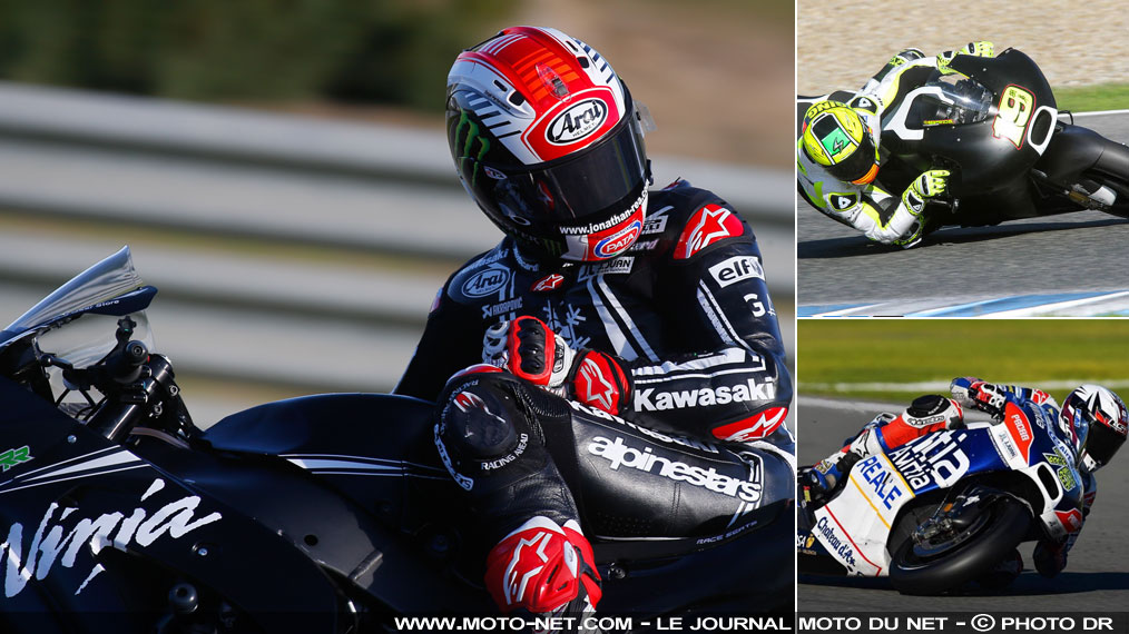 Les MotoGP dominées par la Kawasaki de Rea aux tests de Jerez !