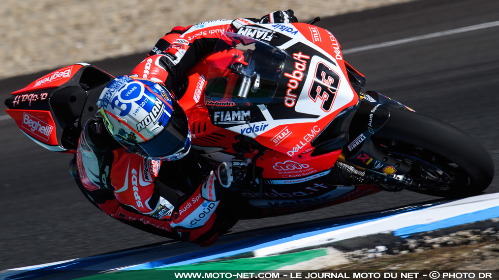 Superpole Jerez : Melandri décroche sa deuxième pole WSBK