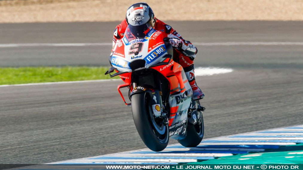 Essais MotoGP Jerez : Ducati domine la première journée
