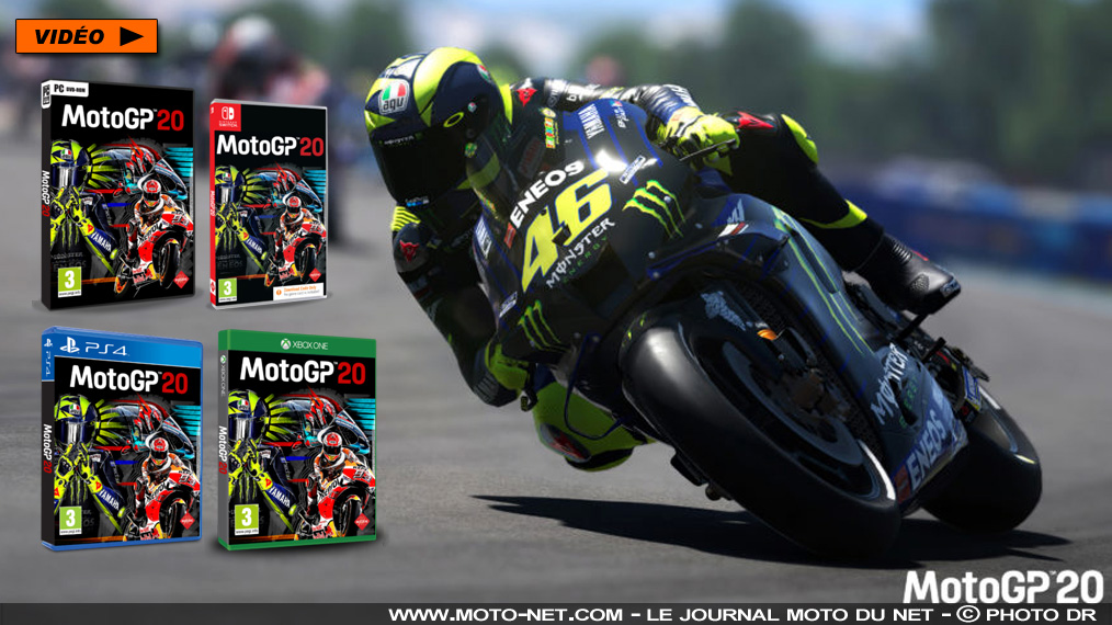 Le MotoGP20 démarre dès aujourd'hui sur consoles et PC 