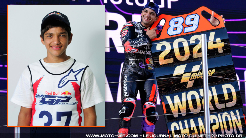 Jorge Martin, champion de la Red Bull Rookies Cup 2014 et du MotoGP 2024