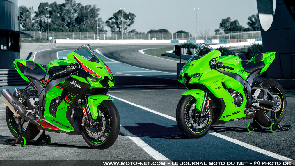 Nouveaux coloris pour les Kawasaki ZX-10R 2023